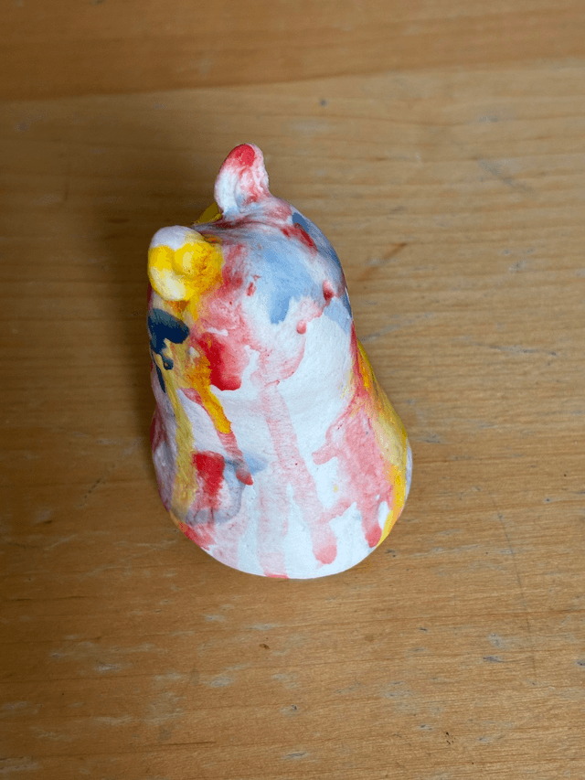 The Ghost Cat! - Handmade Porcelain 