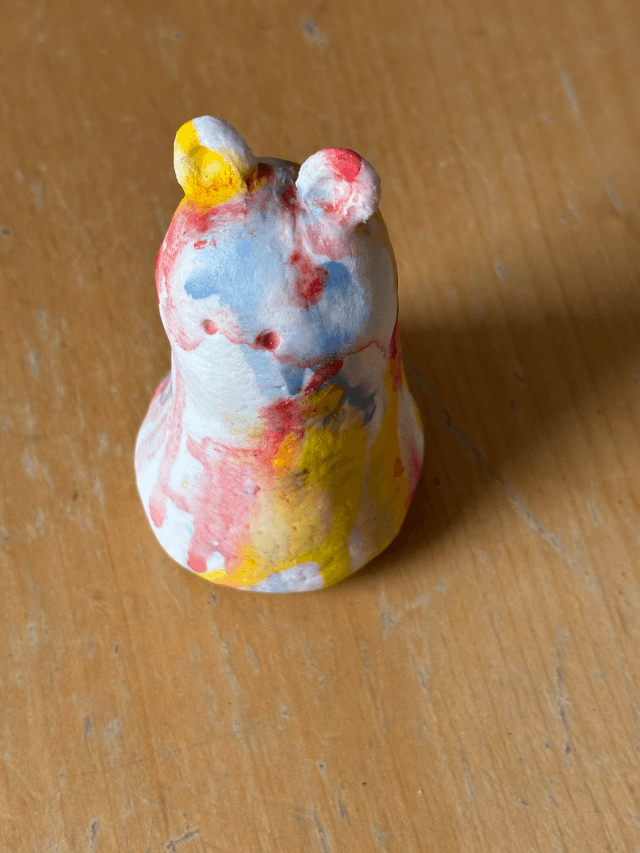 The Ghost Cat! - Handmade Porcelain 
