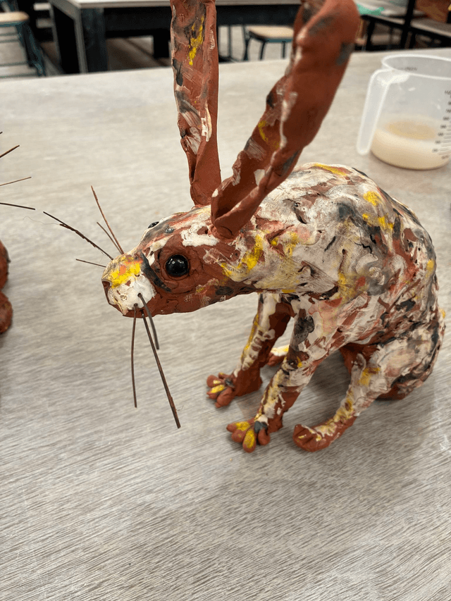 Two Hares Meeting