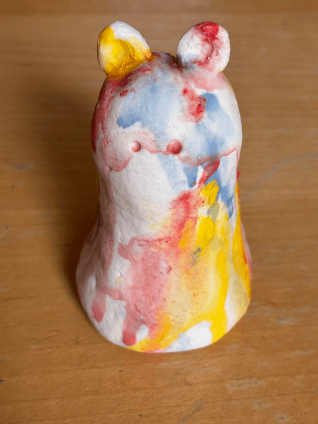 The Ghost Cat! - Handmade Porcelain 
